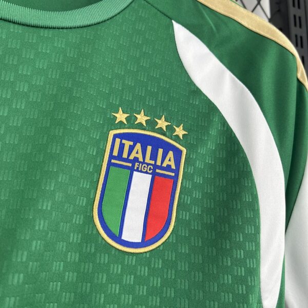 Camiseta Italia Mundial 2026 Pre-Partido Tiro 1 - vista lateral derecha