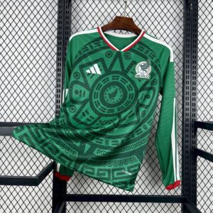 Camiseta Mexico Mundial 2026 Local Manga Larga - vista frontal