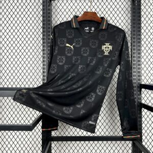 Camiseta Portugal Mundial 2026 Visita Manga Larga - vista frontal