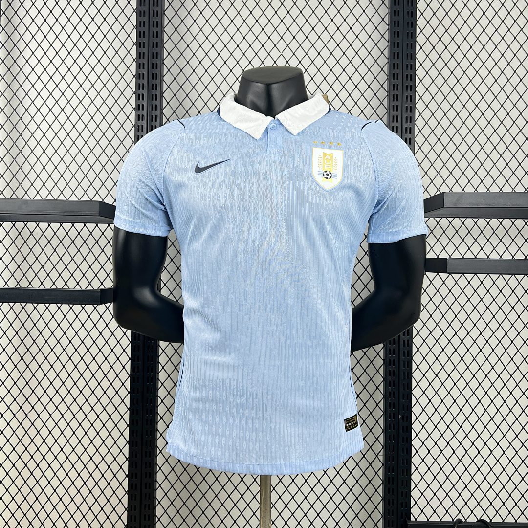 Camiseta Uruguay Mundial 2026 Local Mujer - vista frontal