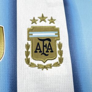 Camiseta Argentina Mundial 2026 Local Version Jugador - detalle tela y patrón