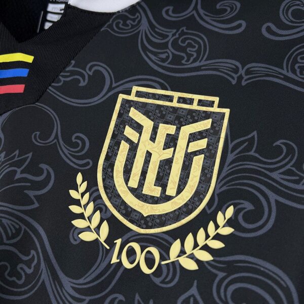 Camiseta Ecuador Mundial 2026 Visita - detalle textura