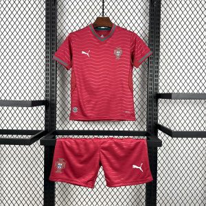 Camiseta Portugal Mundial 2026 Local Niño - vista frontal