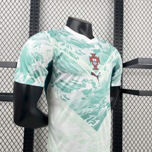 Camiseta Portugal Mundial 2026 Local - detalle tela
