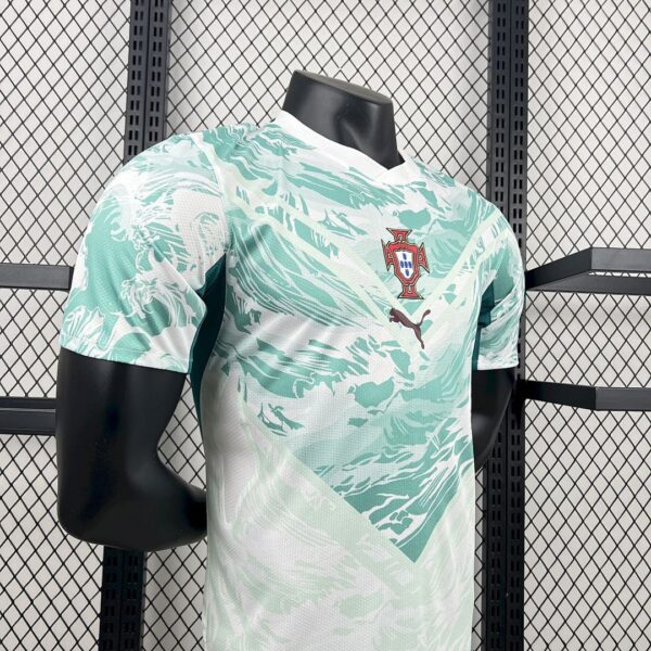 Camiseta Portugal Mundial 2026 Local - detalle tela