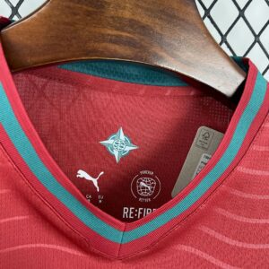 Camiseta Portugal Mundial 2026 Pre-Partido - detalle bajo
