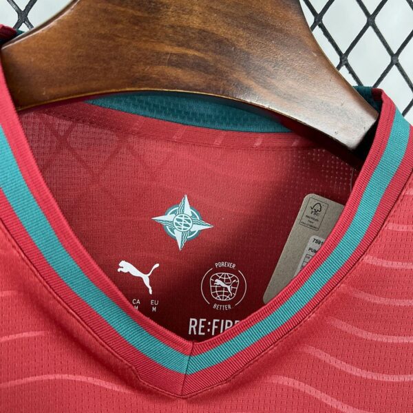 Camiseta Portugal Mundial 2026 Pre-Partido - detalle bajo