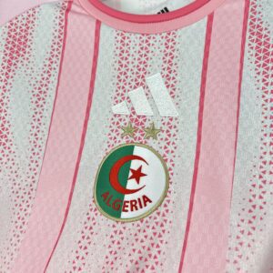 Camiseta Argelia Mundial 2026 Visita - detalle patrón y textura