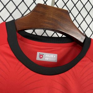 Camiseta Jordania Mundial 2026 Local - detalle cuello