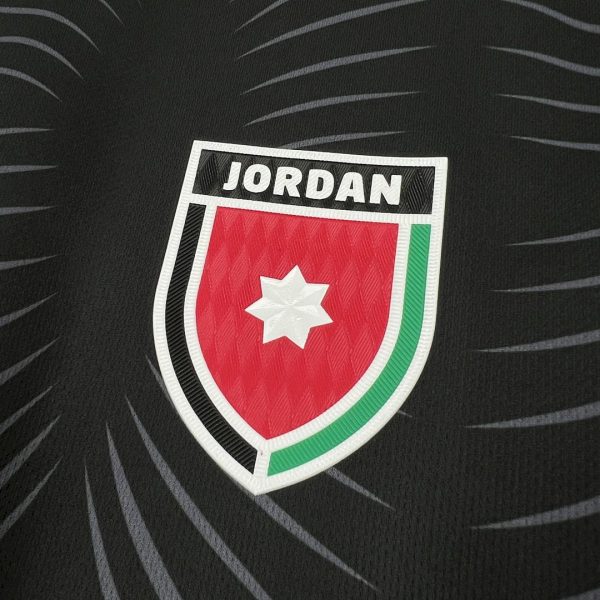 Camiseta Jordania Mundial 2026 Visita - detalle de la manga