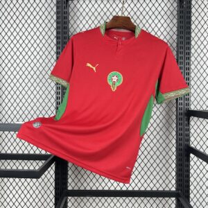 Camiseta Marruecos Mundial 2026 Pre-Partido - vista frontal