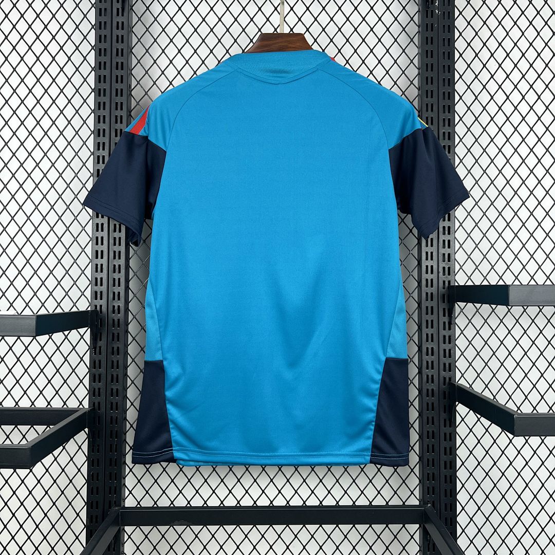 Camiseta España Mundial 2026 Visita - detalle escudo