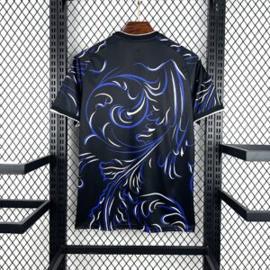Camiseta Argentina Mundial 2026 Pre-Partido - detalle escudo AFA