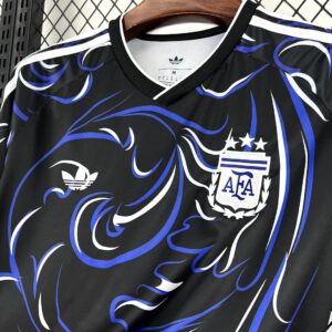 Camiseta Argentina Mundial 2026 Pre-Partido - detalle patrón diseño