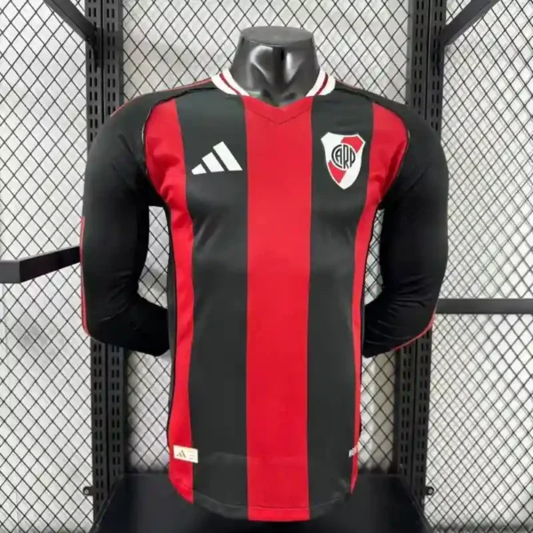 Camiseta River Plate 2025/2026 Visita Manga Larga Version Jugador - vista frontal