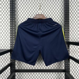Shorts Adidas Retro Azul Marino - detalle logo trébol