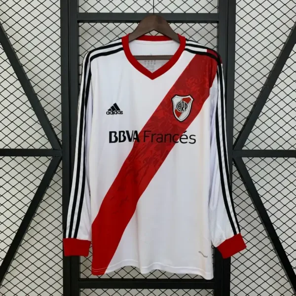Camiseta River Plate 2013 Retro Manga Larga Local - vista frontal