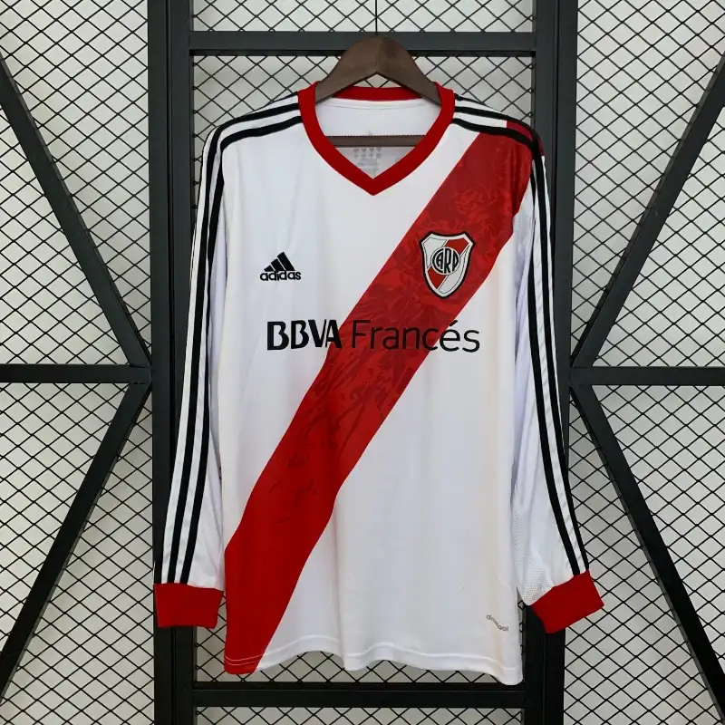 Camiseta River Plate 2013 Retro Manga Larga Local - vista frontal