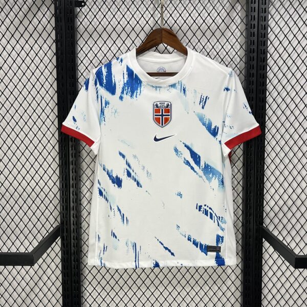 Camiseta Noruega 2024/25 Visita - vista frontal