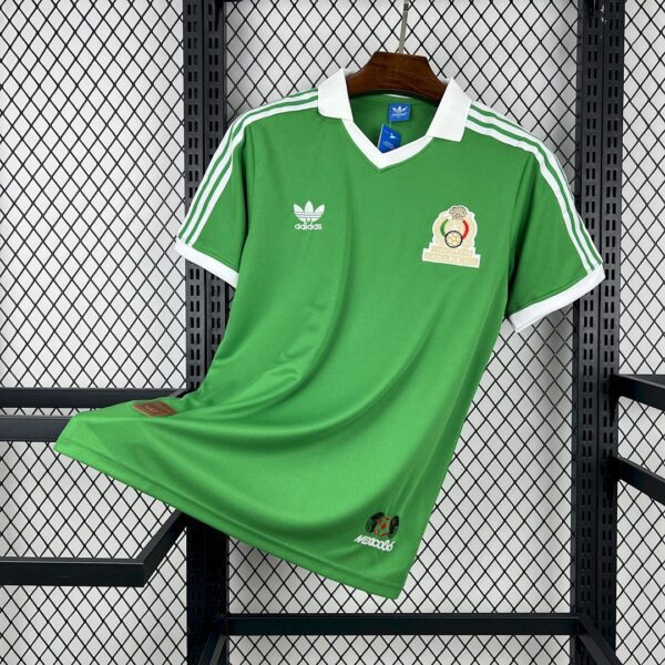 Camiseta Mexico 1986 Local - vista frontal