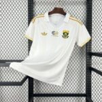 Camiseta Sudafrica Mundial 2026 Retro Blanca - vista frontal completa