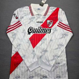 Camiseta River Plate 1996 Retro Manga Larga Local - vista frontal