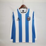 Camiseta Argentina Mundial 2026 Local Manga Larga - vista frontal
