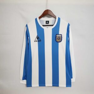 Camiseta Argentina Mundial 2026 Local Manga Larga - vista frontal