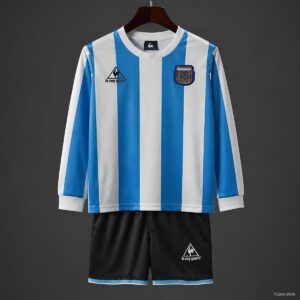 Camiseta Argentina Mundial 2026 Manga Larga Local - vista frontal