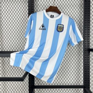 Camiseta Argentina 1986 Local - vista frontal