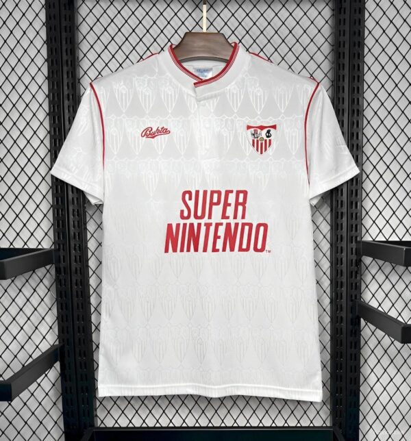 Camiseta Sevilla FC 1994 Retro Local - vista frontal