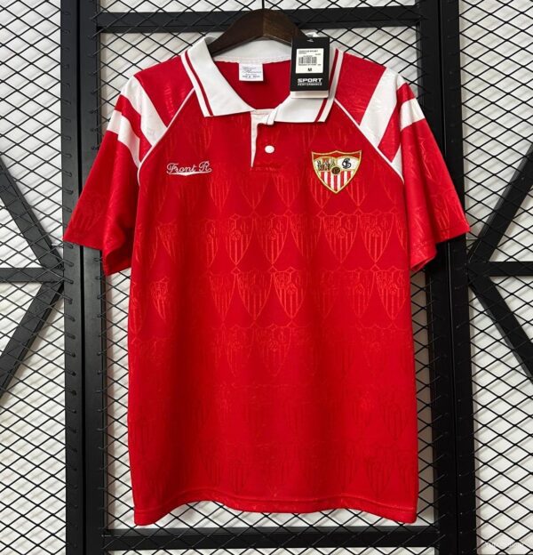Camiseta Sevilla FC Retro Local - vista frontal completa