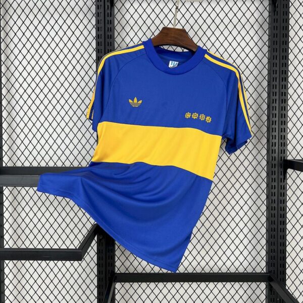 Camiseta Boca Juniors 1981/82 Retro Local Niño - vista frontal