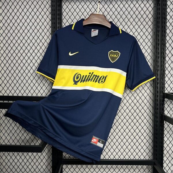 image_001-272 Camiseta Boca Juniors 1996/97 Retro Local Niño - vista frontal