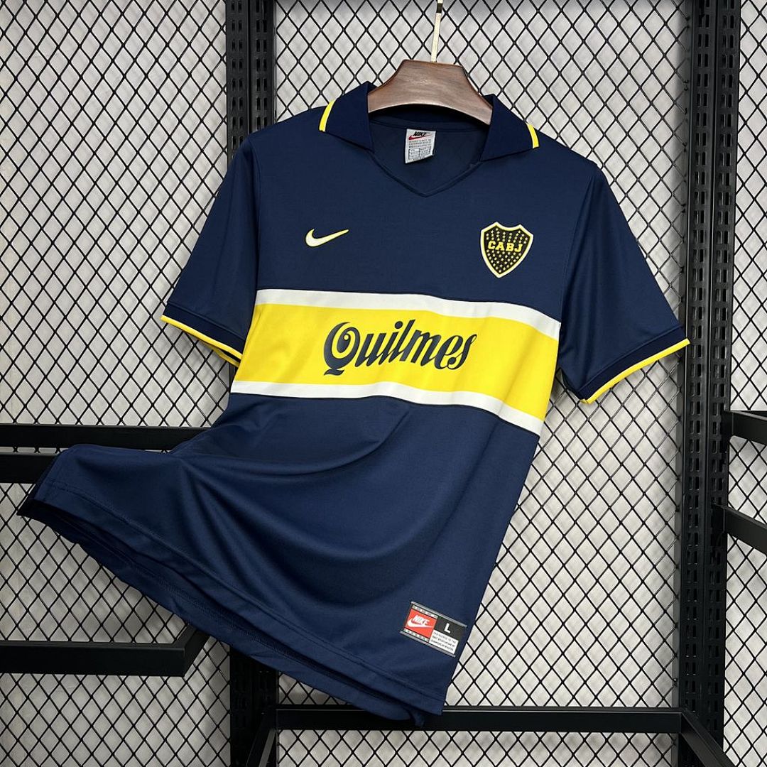 Camiseta Boca Juniors 1996/97 Retro Local Niño - vista frontal