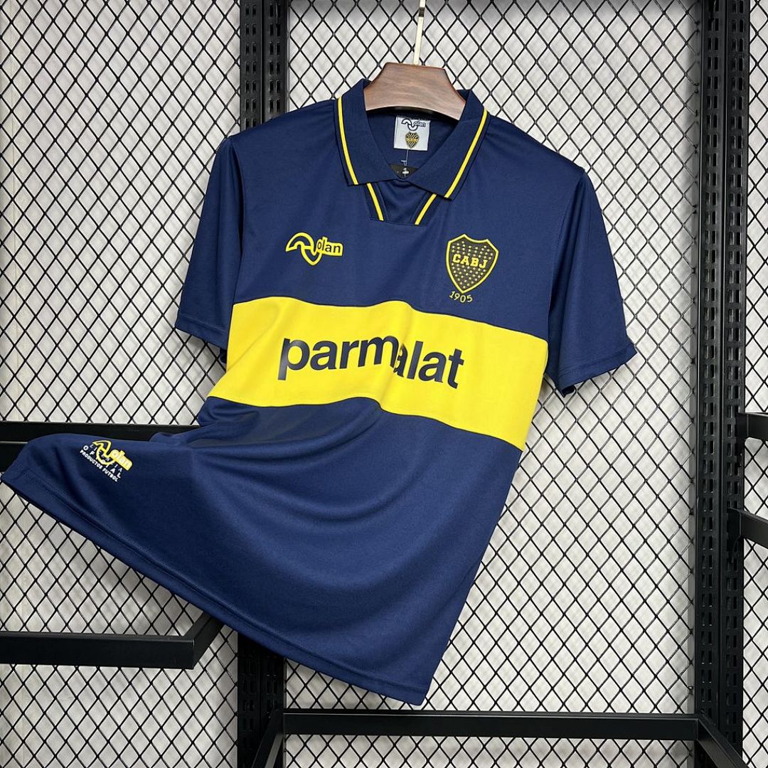 Camiseta Boca Juniors 1994 Retro Local Niño - vista frontal