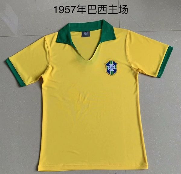 Camiseta Brasil 1957 Retro Local - vista frontal
