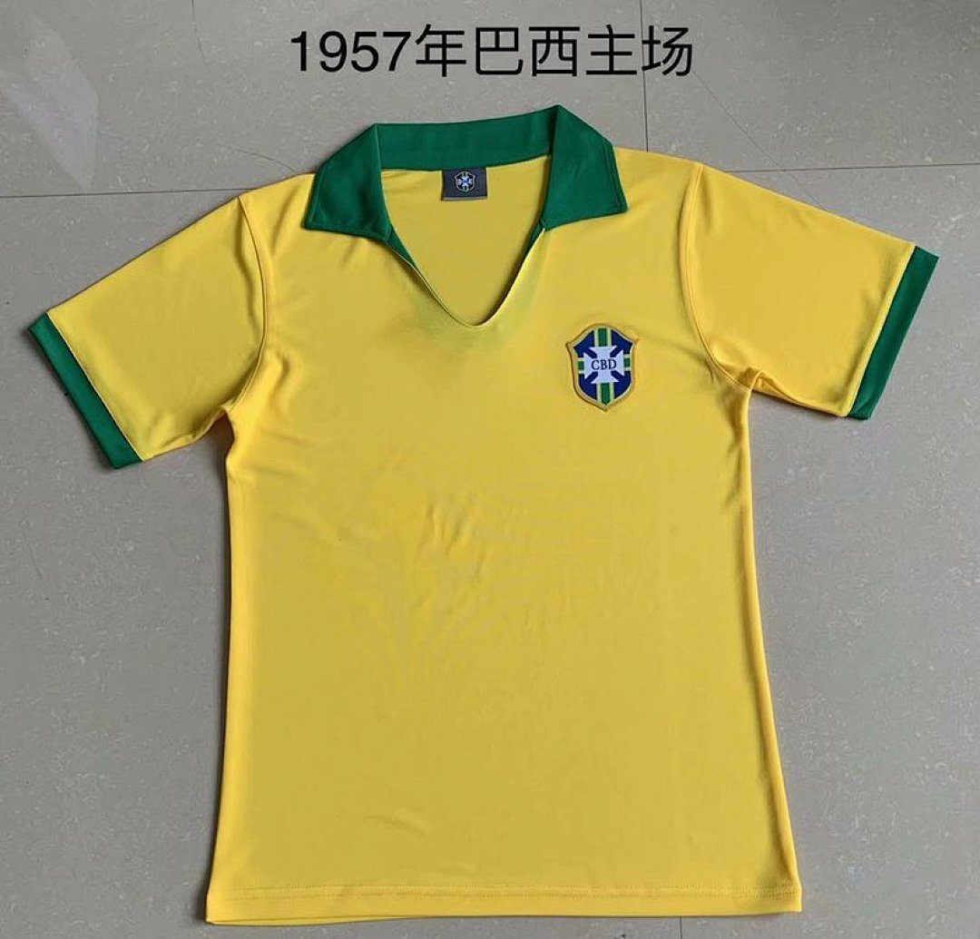 Camiseta Brasil 1957 Retro Local - vista frontal