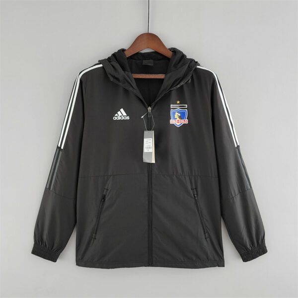Cortavientos Colo Colo 2022 Negro - vista frontal