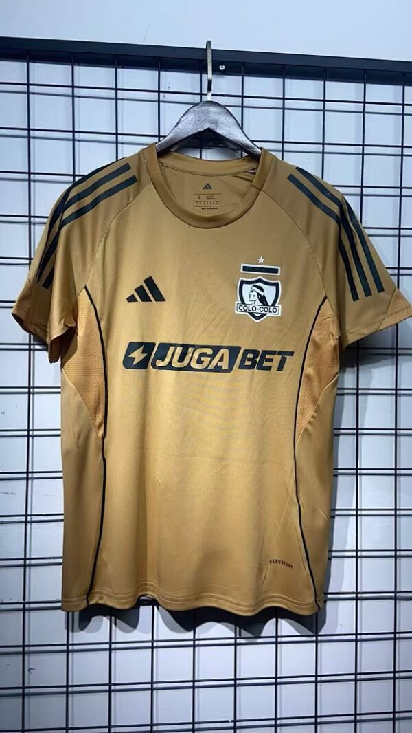 Camiseta Colo-Colo 2025/26 Entrenamiento Amarilla - vista frontal