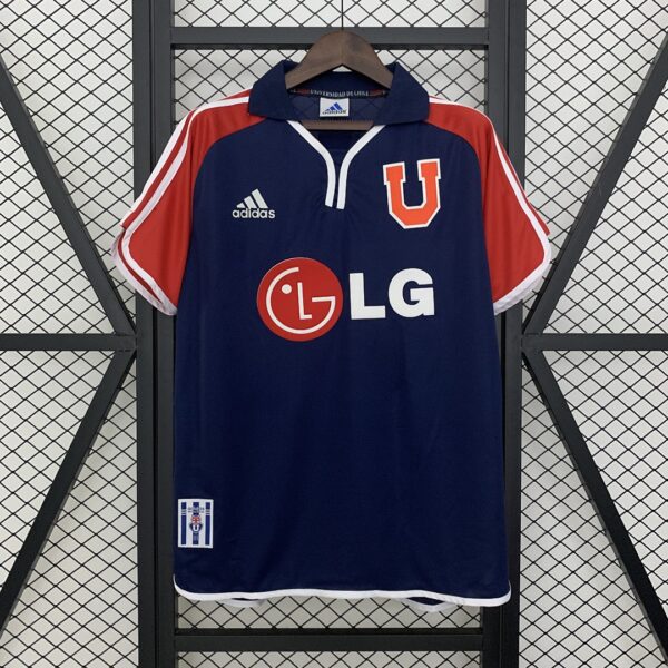 Camiseta Universidad de Chile 2001/2002 Retro Local - vista frontal