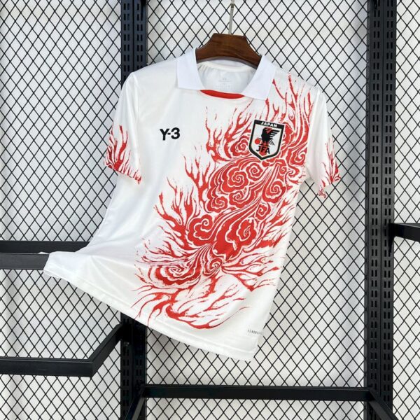 image_001-356 Camiseta Japón 2025/26 Local Y3 Flame Edition - vista frontal completa