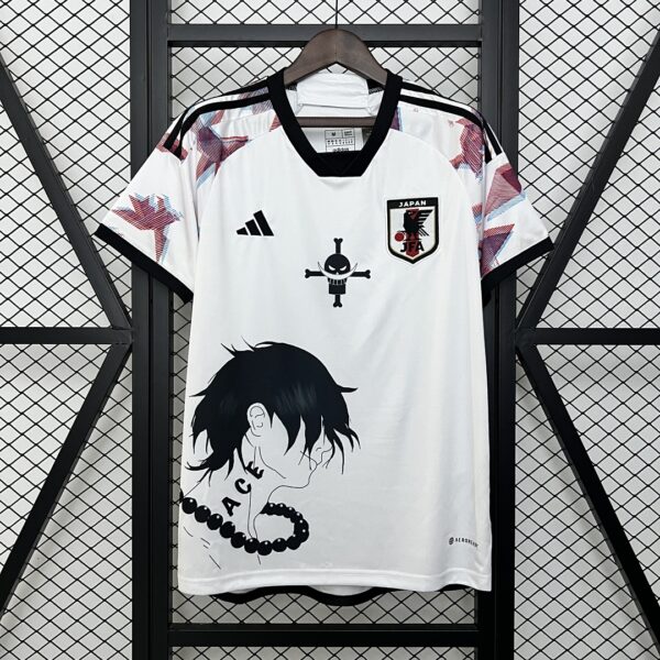 Camiseta Japón 2024 Edición Especial One Piece Ace - vista frontal
