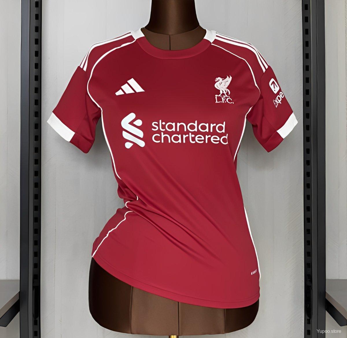 Camiseta Liverpool 2024/25 Local Mujer - vista frontal