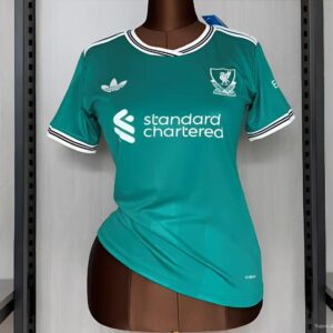 Camiseta Liverpool FC Visita Mujer - vista frontal completa