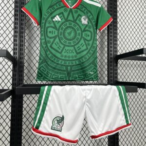 Camiseta Mexico 2026 Local Nino - detalle del patrón