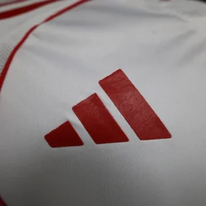 Camiseta River Plate 2024/25 Local - detalle escudo y patrocinador