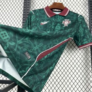 Camiseta Sudáfrica Springbok 2026 Visita - detalle cuello y hombro