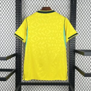 Camiseta Brasil Mundial 2026 Local Niño - detalle logo Nike