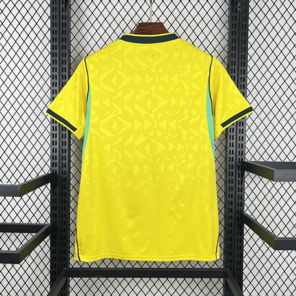 Camiseta Brasil Mundial 2026 Local Niño - detalle logo Nike
